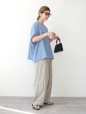 「reca（レカ）のアイテム」を使った、sakiさん（レディース・165cm）の春コーディネート