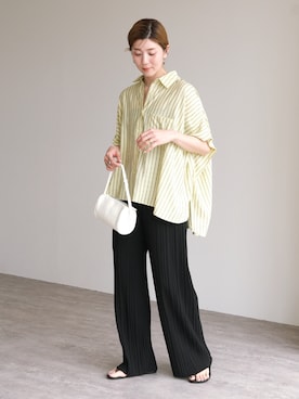 「reca（レカ）のアイテム」を使った、sakiさん（レディース・165cm）の春コーディネート