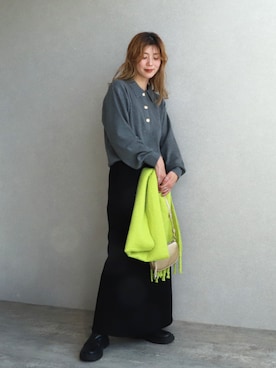 sakiさん（レディース・165cm）の冬コーディネート