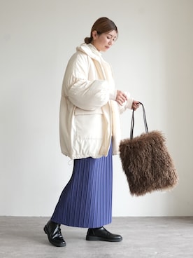 sakiさん（レディース・165cm）の冬コーディネート