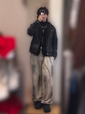 yasuさん（メンズ・162cm）の冬コーディネート