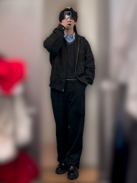 yasuさん（メンズ・162cm）の冬コーディネート