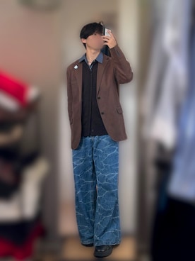 yasuさん（メンズ・162cm）の冬コーディネート