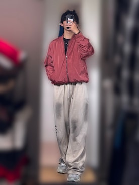 yasuさん（メンズ・162cm）の冬コーディネート