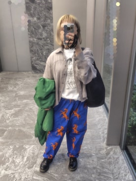 「Handmade（ハンドメイド）のアイテム」を使った、mtzoさん（レディース・148cm）の冬コーディネート