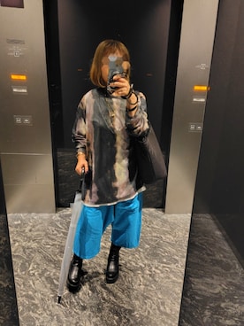 「アイテム（ブーツ）」を使った、mtzoさん（レディース・148cm）の夏コーディネート