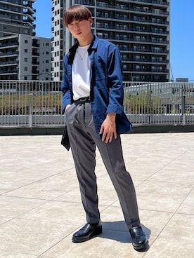 田中さん（メンズ・168cm）の夏コーディネート