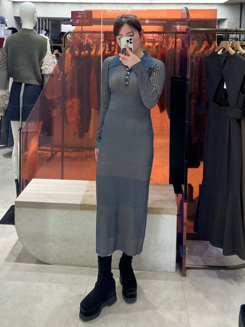 プラットフォームスウェードブーツ