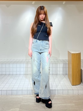 田中音羽さん(レディース・163cm)の春コーディネート