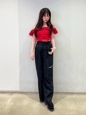 田中音羽さん(レディース・163cm)の夏コーディネート