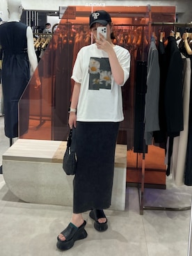 田中音羽さん（レディース・163cm）の春コーディネート