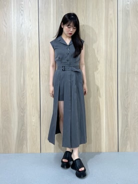 田中音羽さん（レディース・163cm）の夏コーディネート