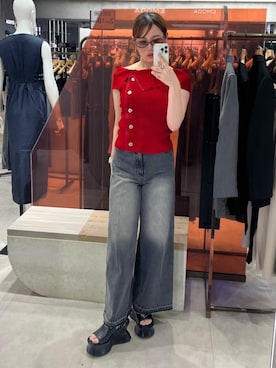 田中音羽さん(レディース・163cm)の春コーディネート