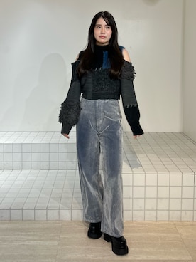 田中音羽さん（レディース・163cm）の秋コーディネート