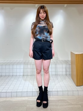 田中音羽さん(レディース・163cm)の春コーディネート