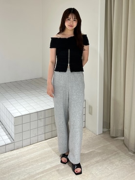 田中音羽さん（レディース・163cm）の夏コーディネート