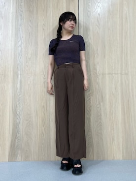 田中音羽さん（レディース・163cm）の夏コーディネート