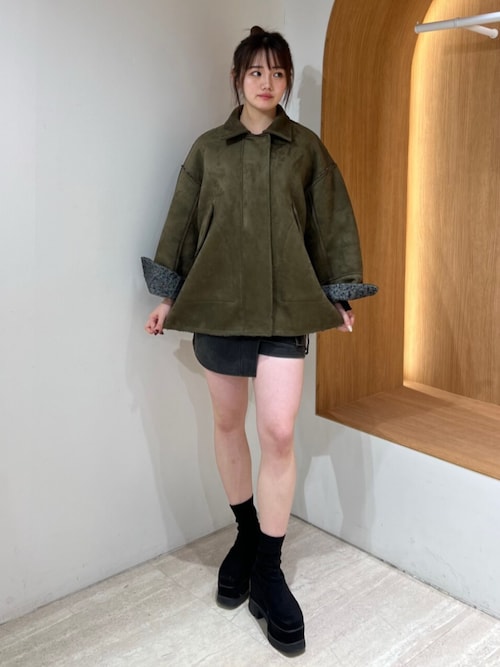 セットアップ対応】ワンサイドスリットカーゴショートパンツ（その他