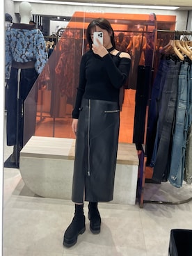 田中音羽さん（レディース・163cm）の秋コーディネート