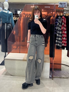 田中音羽さん（レディース・163cm）の春コーディネート