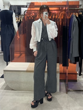 田中音羽さん（レディース・163cm）の春コーディネート