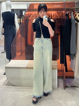 田中音羽さん（レディース・163cm）の春コーディネート