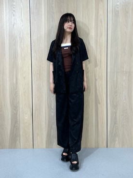 田中音羽さん(レディース・163cm)の夏コーディネート