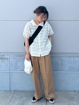 田中さん(レディース・159cm)の夏コーディネート