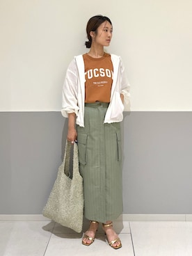 田中さん(レディース・159cm)の秋コーディネート