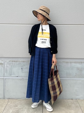 田中さん(レディース・159cm)の夏コーディネート