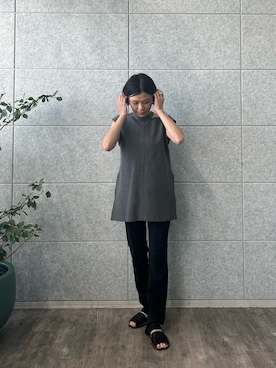 「CODE A（コードエー）のアイテム」を使った、0222yukoさん（レディース・158cm）の夏コーディネート