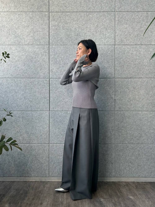 CODE A コードエー hole sleeve knit セール】hole sleeve knit（ニット/セーター）｜CODE A（コードエー