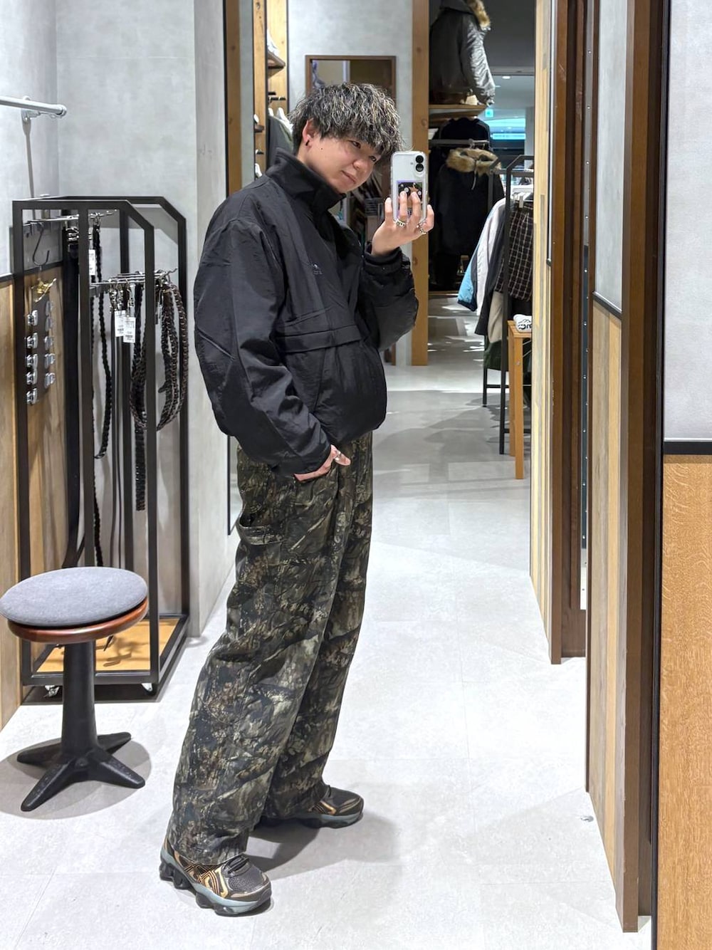 RAGEBLUE（レイジブルー）の「wide painter buggy denim pants