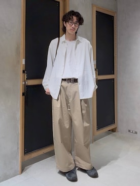 三浦 慎平さん（メンズ・185cm）の春コーディネート