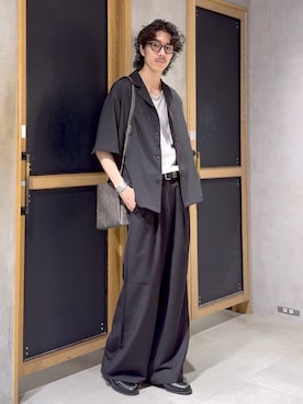 「RAGEBLUE（レイジブルー）のアイテム（アクセサリー）」を使った、三浦 慎平さん（メンズ・185cm）の夏コーディネート