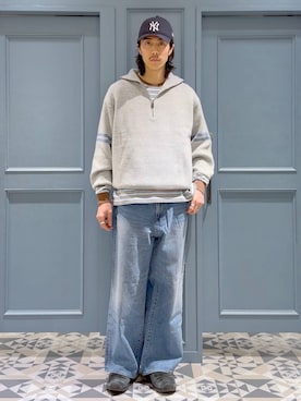 三浦 慎平さん（メンズ・185cm）の冬コーディネート