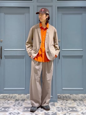 三浦 慎平さん(メンズ・185cm)の冬コーディネート