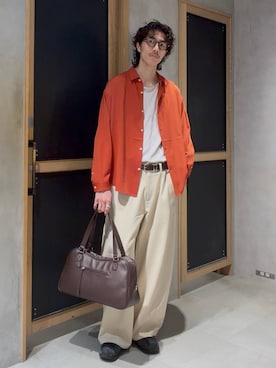 三浦 慎平さん（メンズ・185cm）の春コーディネート