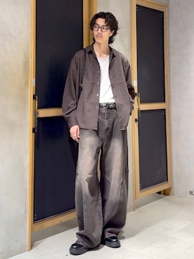 三浦 慎平さん(メンズ・185cm)の秋コーディネート