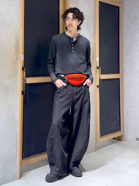 三浦 慎平さん(メンズ・185cm)の夏コーディネート