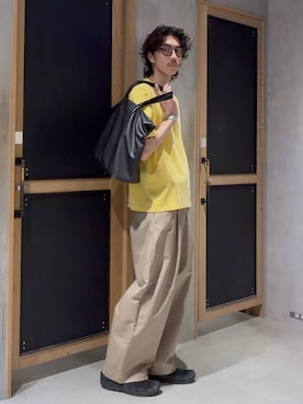 三浦 慎平さん（メンズ・185cm）の春コーディネート