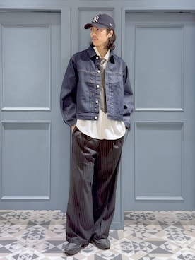 三浦 慎平さん（メンズ・185cm）の冬コーディネート