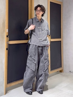 三浦 慎平さん（メンズ・185cm）の夏コーディネート