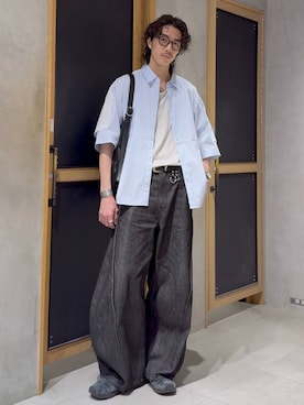 三浦 慎平さん(メンズ・185cm)の春コーディネート