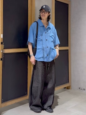 三浦 慎平さん（メンズ・185cm）の夏コーディネート