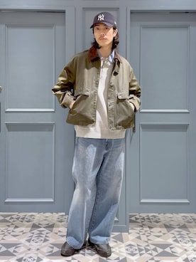 三浦 慎平さん（メンズ・185cm）の冬コーディネート