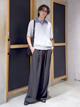 三浦 慎平さん(メンズ・185cm)の夏コーディネート