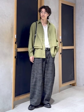 三浦 慎平さん(メンズ・185cm)の夏コーディネート