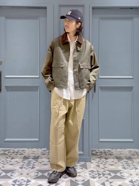 三浦 慎平さん（メンズ・185cm）の冬コーディネート