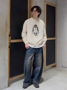 三浦 慎平さん（メンズ・185cm）の春コーディネート